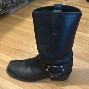 Durango Men's Harness Motorcycle Black Leather DB510 boots excellent.